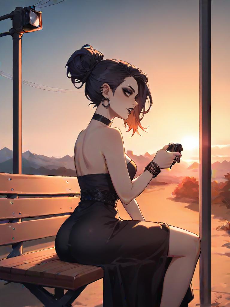 Becca - The Runaway Goth story slide